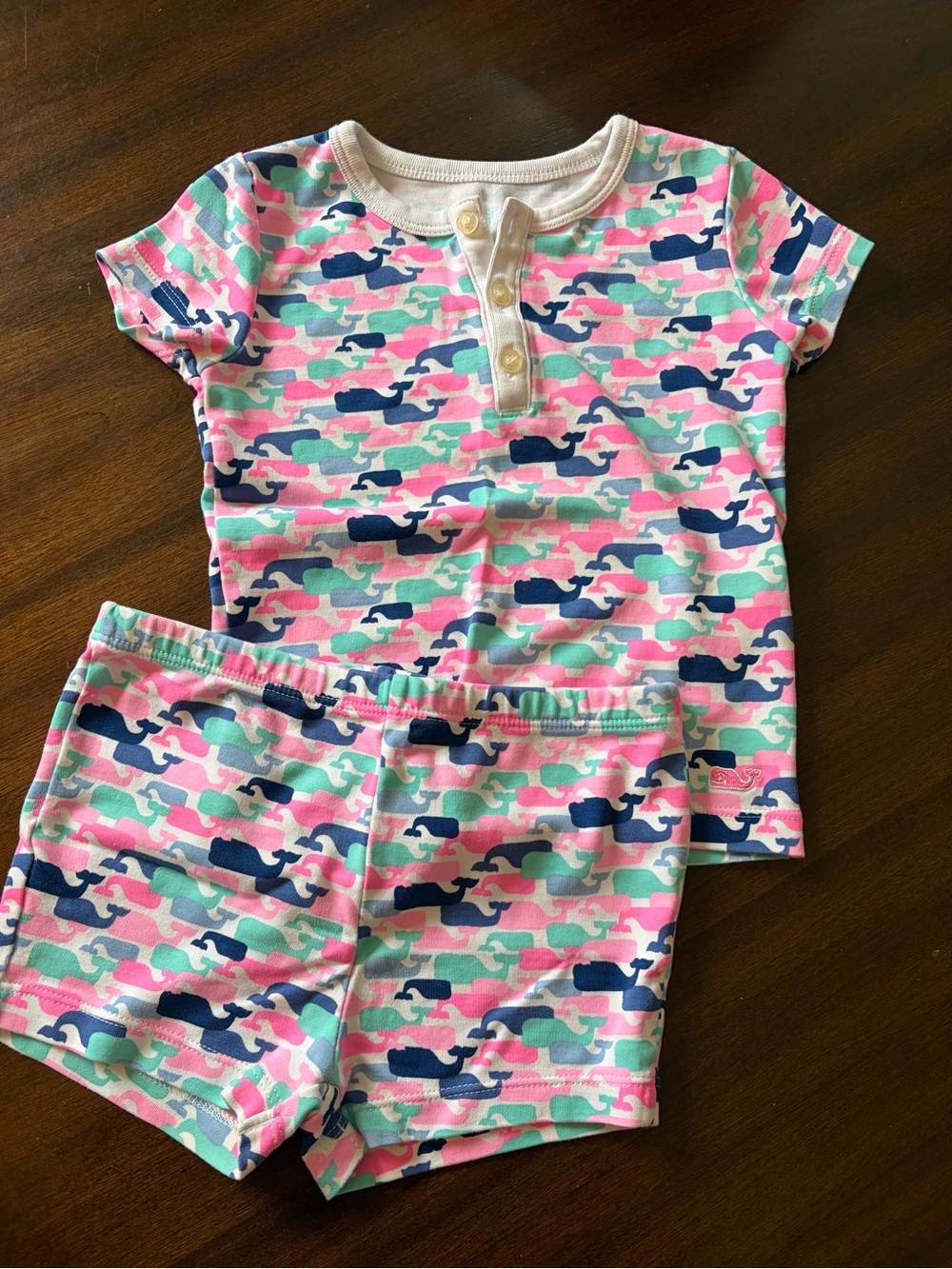 Vineyard Vines Girls' Short Sleeve Pajama Set